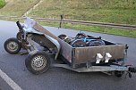 Unfall bei Sondershausen (Foto: S. Dietzel)