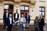 Besuch aus dem Partnerlandkreis Unterallg&auml;u (Foto: Pressestelle Landratsamt Nordhausen)
