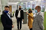 Besuch aus dem Partnerlandkreis Unterallg&auml;u (Foto: Pressestelle Landratsamt Nordhausen)
