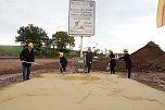 Spatenstich f&uuml;r das letzte Teilst&uuml;ck der neuen B 243 (Foto: oas)