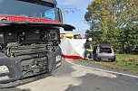 Schwerer Verkehrsunfall bei Siersleben (Foto: J. Miche) Schwerer Verkehrsunfall bei Siersleben (Foto: J. Miche)