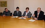Unterzeichnung Koalitionsvereinbarung CDU /SPD (Foto: Karl-Heinz Herrmann)
