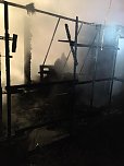 Gartenlaubenbrand in Ro&szlig;leben (Foto: FFW Ro&szlig;leben, Voigt, Fellendorf    )