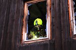 Geb&auml;udebrand in Rodishain (Foto: S. Dietzel)