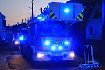 Geb&auml;udebrand in Rodishain (Foto: S. Dietzel)