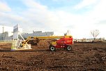 Spatenstich auf der Darre f&uuml;r Wasserstofftankstellen-Werk (Foto: oas)