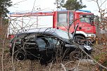 Schwerer Unfall am Kyffhäuserdenkmal (Foto: S.Dietzel) Schwerer Unfall am Kyffhäuserdenkmal (Foto: S.Dietzel)