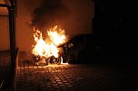 Mutmaßliche Brandanschläge gestern nacht in Sonderhausen (Foto: S.Dietzel) Mutmaßliche Brandanschläge gestern nacht in Sonderhausen (Foto: S.Dietzel)