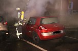 Mutmaßliche Brandanschläge gestern nacht in Sonderhausen (Foto: S.Dietzel) Mutmaßliche Brandanschläge gestern nacht in Sonderhausen (Foto: S.Dietzel)