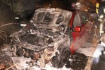 Mutmaßliche Brandanschläge gestern nacht in Sonderhausen (Foto: S.Dietzel) Mutmaßliche Brandanschläge gestern nacht in Sonderhausen (Foto: S.Dietzel)