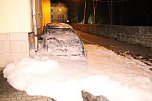 Mutmaßliche Brandanschläge gestern nacht in Sonderhausen (Foto: S.Dietzel) Mutmaßliche Brandanschläge gestern nacht in Sonderhausen (Foto: S.Dietzel)