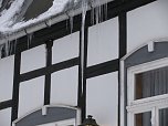 Schnee und Eis in Stolberg (Foto: P. Blei)
