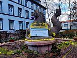 Geschm&uuml;ckte Brunnen (Foto: P.Blei)