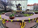 Geschm&uuml;ckte Brunnen (Foto: P.Blei)