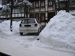 Schnee und Eis in Stolberg (Foto: P. Blei)