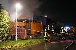 Garagenbrand in Feldengel (Foto: S. Dietzel)