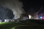 Garagenbrand in Feldengel (Foto: S. Dietzel)
