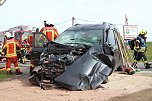 Schwerer Unfall bei Merxleben (Foto: S. Dietzel)