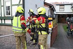 Geb&auml;udebrand in Woffleben (Foto: S. Dietzel)