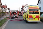 Geb&auml;udebrand in Woffleben (Foto: S. Dietzel)