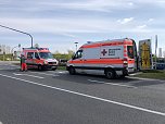 Unfall auf der B4 bei Sundhausen (Foto: S. Dietzel)