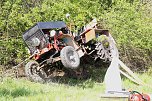 Gespann &uuml;berschlug sich in der Goldenen Aue (Foto: S. Dietzel)