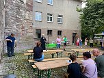 Impressionen vom Radlerest in Auleben  (Foto: M.Gie&szlig;ler)