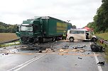 Schwerer Unfall bei Arenshausen (Foto: S. Dietzel)