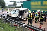 Schwerer Unfall bei Arenshausen (Foto: S. Dietzel)