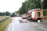 Schwerer Unfall bei Arenshausen (Foto: S. Dietzel)