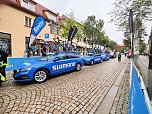 Start zur zweiten Etappe der Deutschland Tour (Foto: P.Blei)
