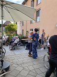 Gro&szlig;er Spa&szlig; bei Tanz, Musik und super Wetter (Foto: Diakonieverbund Kyffh&auml;user Novalis )