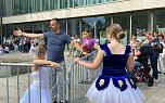 Die Eleven des Tanzstudio Radeva konnten am Denkmaltag gleich an zwei Orten auftreten (Foto: Dimitar Radev)