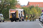 Die Polizei nimmt einen Mann fest, der ein Haus anz&uuml;nden wollte (Foto: S.Dietzel)