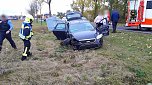 Unfall heute Nachmittag (Foto: Feuerwehr Bad Frankenhausen/SD)
