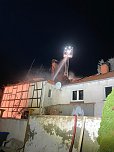 Wohnhausbrand in Seega (Foto: Feuerwehr Kyffh&auml;userland)