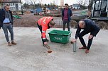Grundsteinlegung am Albert-Kuntz-Sportpark (Foto: agl) Grundsteinlegung am Albert-Kuntz-Sportpark (Foto: agl)