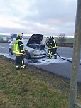 Auto auf der A38 brannte (Foto: Feuerwehr Breitenworbis/SD) Auto auf der A38 brannte (Foto: Feuerwehr Breitenworbis/SD)