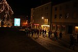 Corona-"Spaziergang" in Nordhausen (Foto: agl)