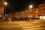 Corona-"Spaziergang" in Nordhausen (Foto: agl)