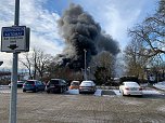 Gro&szlig;brand in Nordhausen (Foto: V.Krieger)