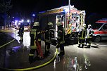 Gartenlauben in Bleicherode abgebrannt (Foto: S.Dietzel)