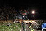Gartenlauben in Bleicherode abgebrannt (Foto: S.Dietzel)