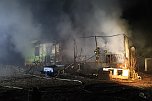 Gartenlauben in Bleicherode abgebrannt (Foto: S.Dietzel)