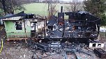 Tagesbilder vom Brandort (Foto: S. Dietzel)