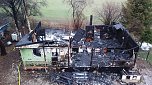 Tagesbilder vom Brandort (Foto: S. Dietzel)