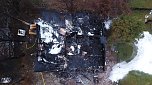 Tagesbilder vom Brandort (Foto: S. Dietzel)