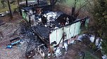 Tagesbilder vom Brandort (Foto: S. Dietzel)