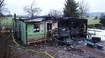 Tagesbilder vom Brandort (Foto: S. Dietzel)