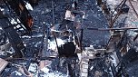 Tagesbilder vom Brandort (Foto: S. Dietzel)